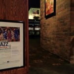 Entry sign to Jazz performance